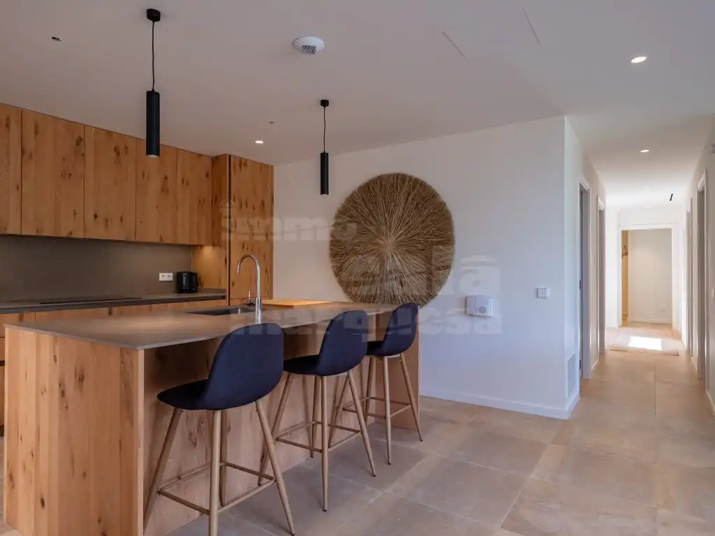 Cocina de Apartamento de alquiler en Begur