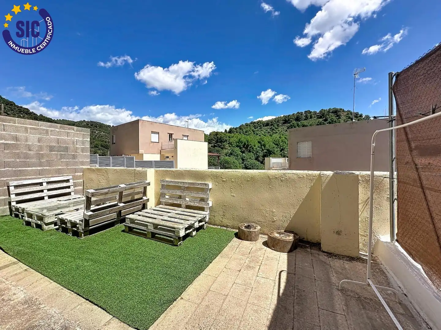 Terraza de Casa adosada en venta en Serra con Jardín privado, Terraza y Piscina comunitaria