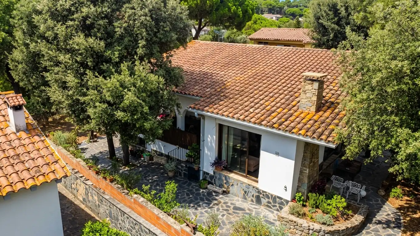 Villa con giardino in vendita a Sant Pere de Vilamajor, imagen 2