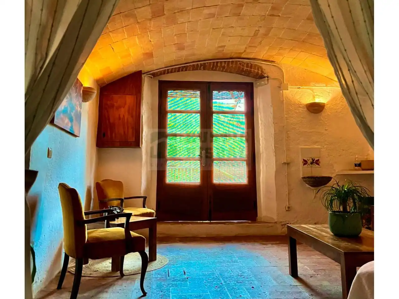Finca rústica de alquiler en Llagostera con Calefacción, Amueblado y Piscina comunitaria