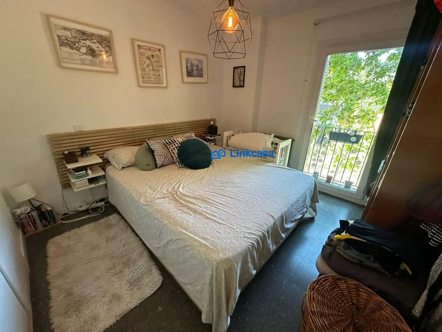 Bedroom of Flat for sale in Madrid  with Heating, Terrace and Balcony