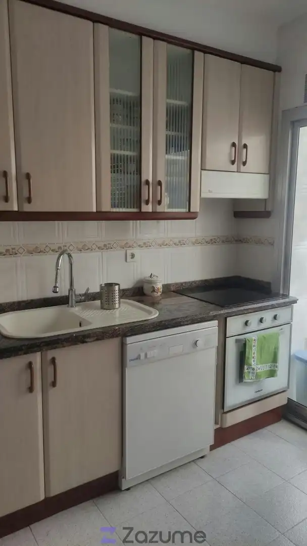 Cuina de Pis de lloguer en Alicante / Alacant amb Terrassa, Moblat i Forn
