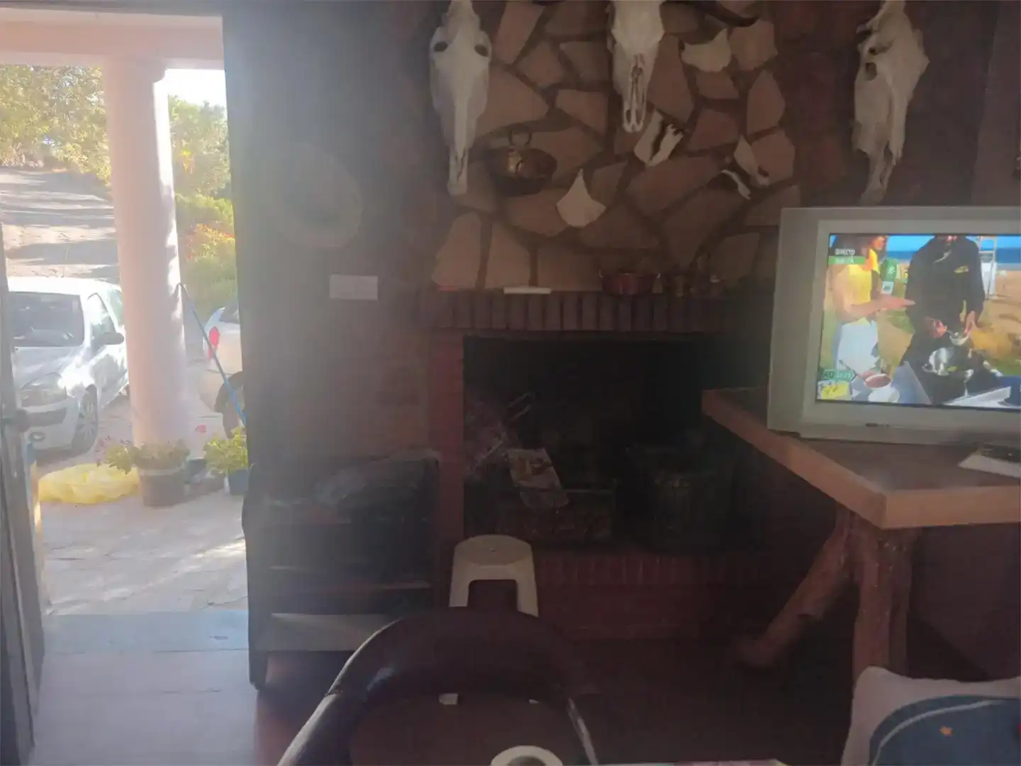 Sala de estar de Casa o chalet en venta en Alcolea con Jardín privado, Trastero y Amueblado