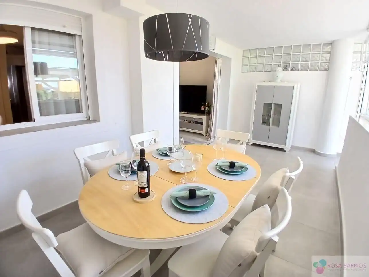 Comedor de Piso en venta en Casares con Aire acondicionado, Terraza y Piscina comunitaria