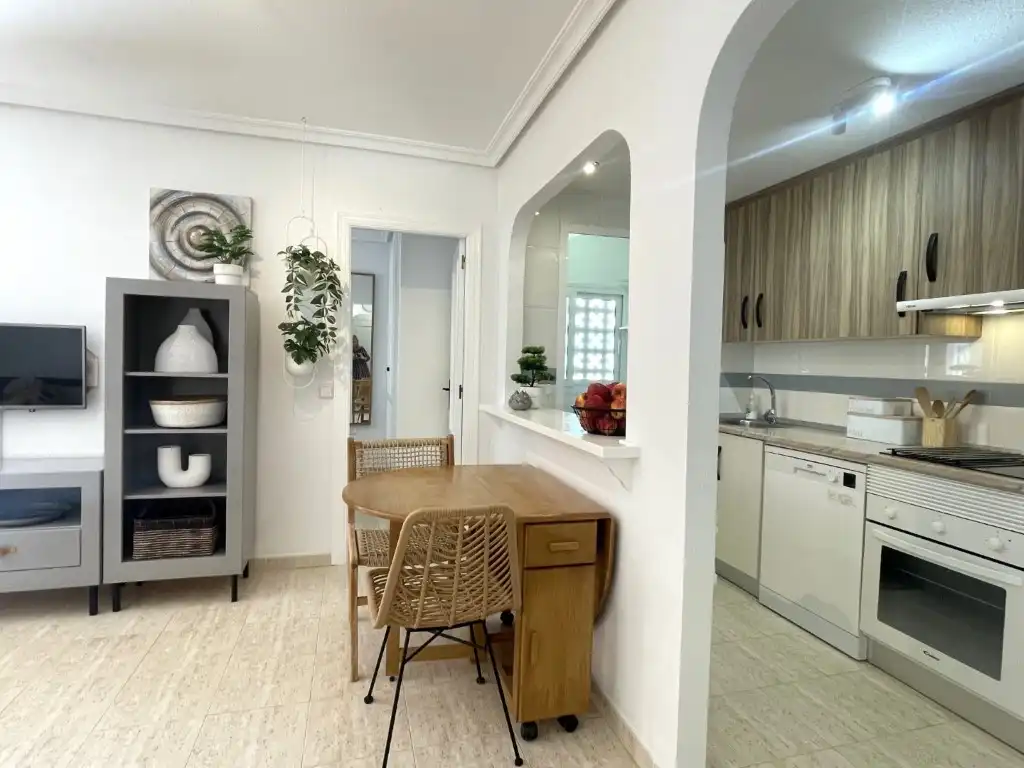 Cocina de Apartamento en venta en Vera con Aire acondicionado, Terraza y Amueblado