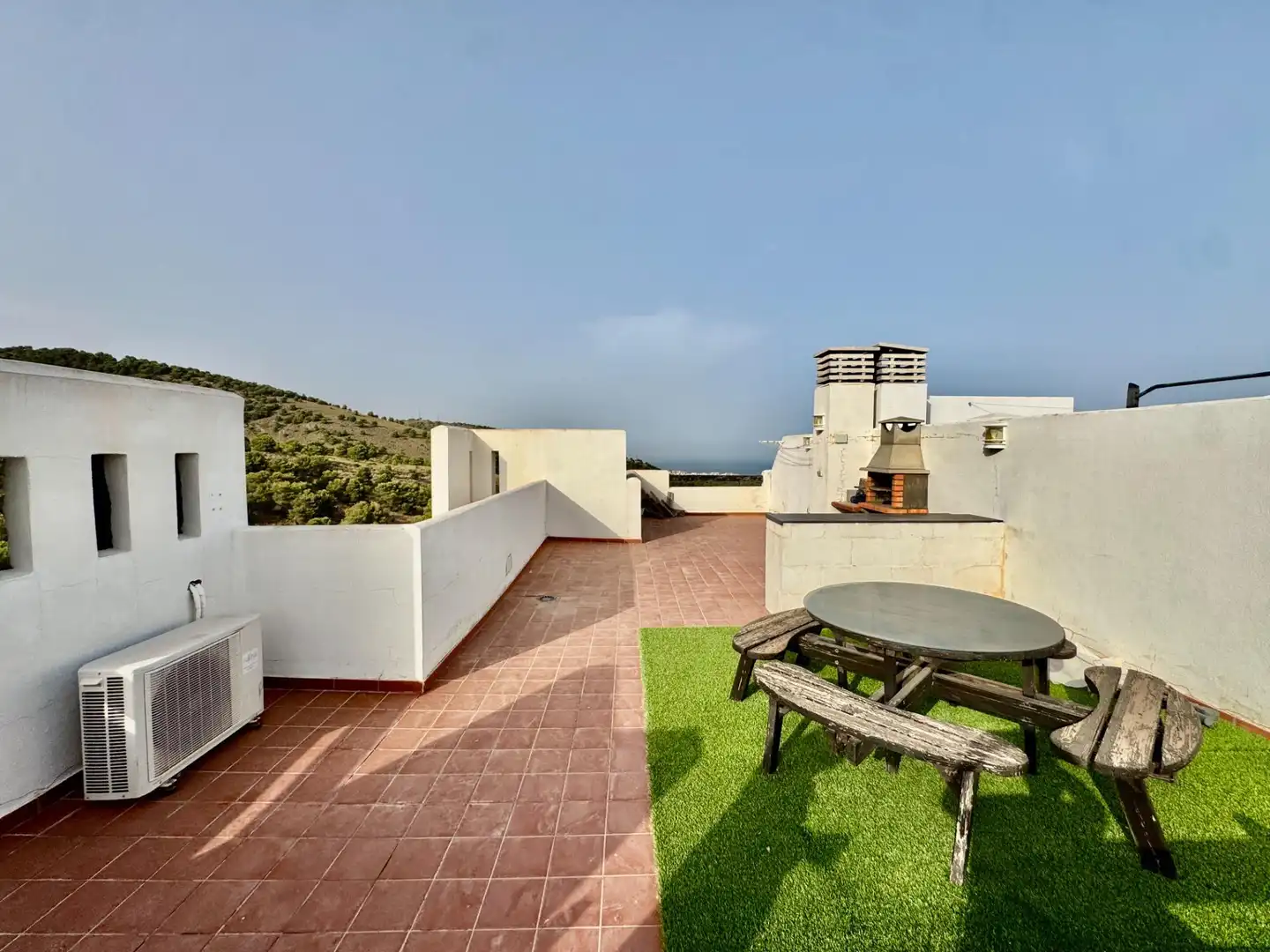 Terrace of Attic for sale in Benalmádena  with Air Conditioner, Private garden and Terrace