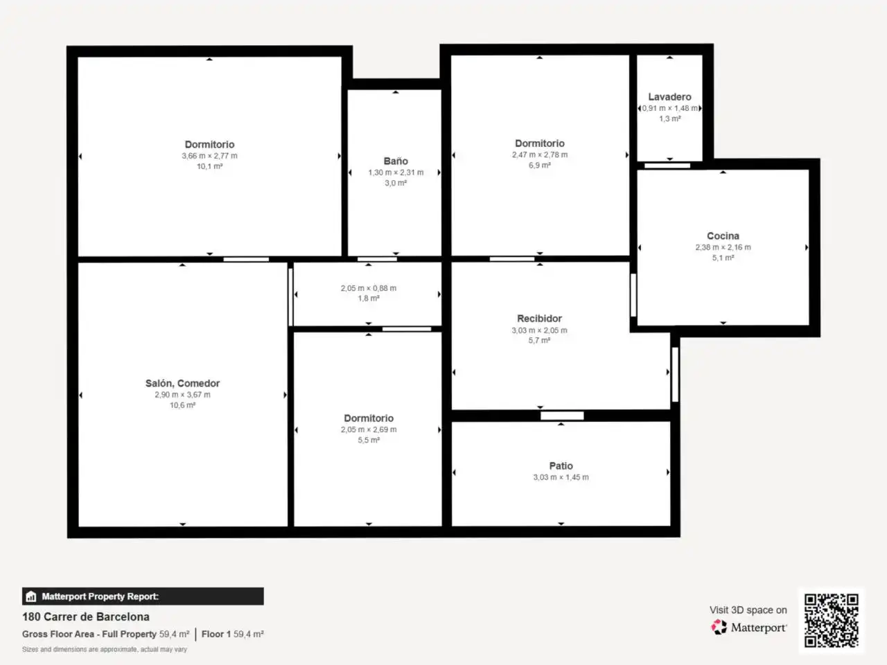 Flat for sale in Pallejà  with Air Conditioner and Heating