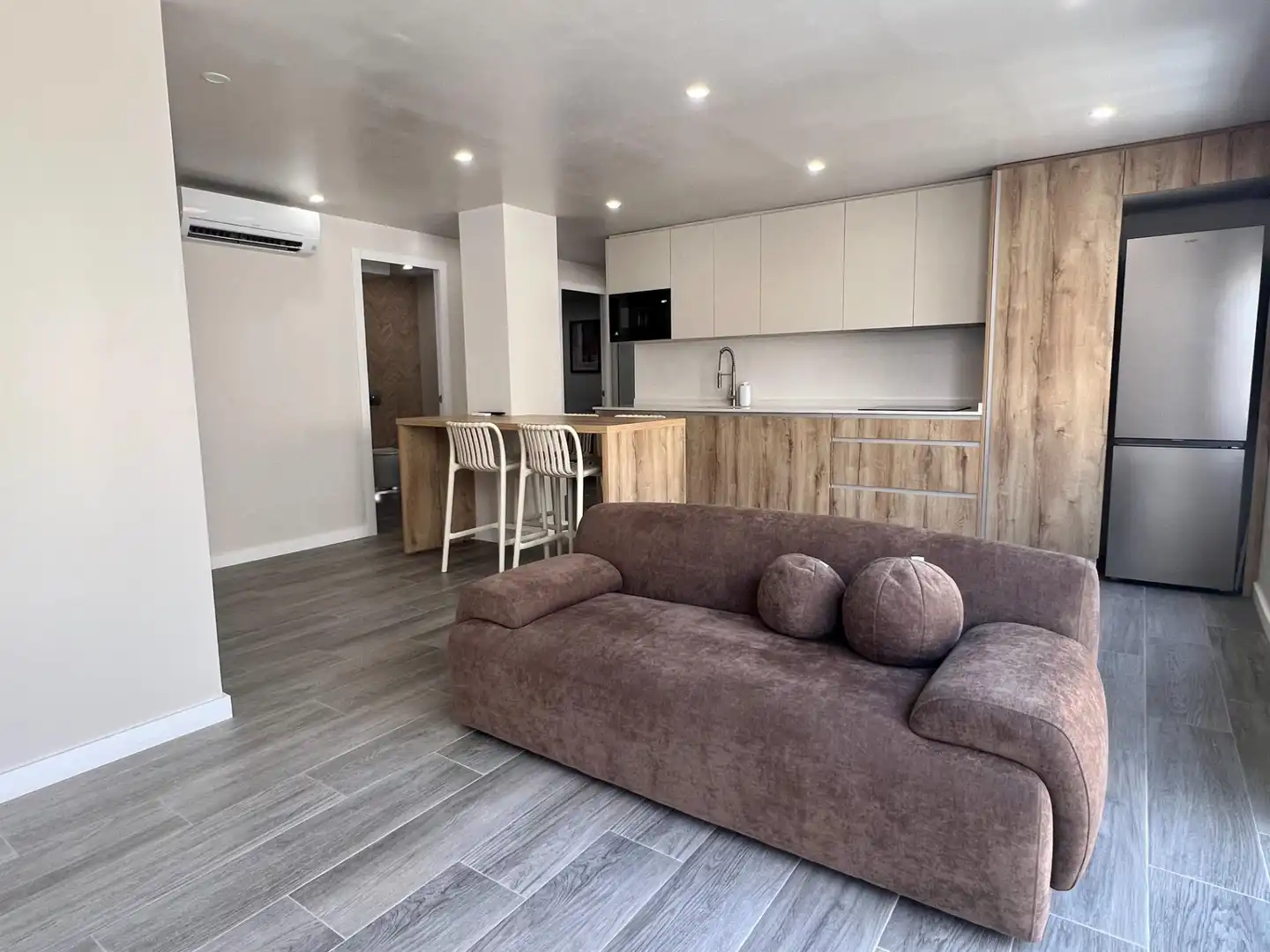 Living room of Flat for rent in Elche / Elx  with Air Conditioner and Furnished