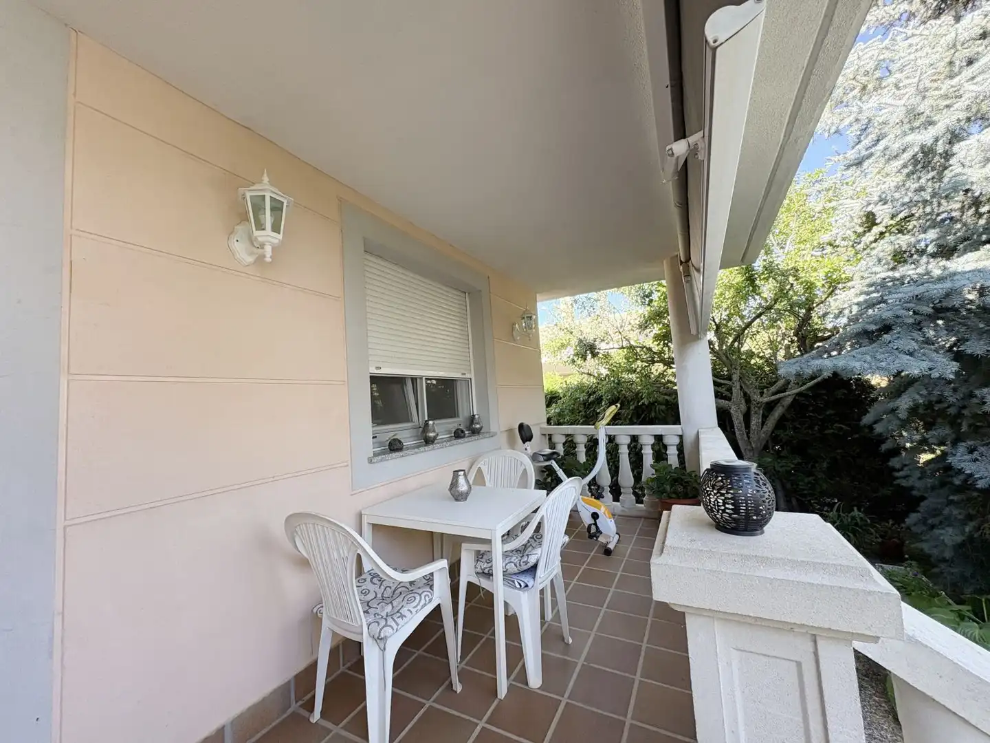 Balcony of Houses for sale in Terradillos  with Heating, Private garden and Terrace