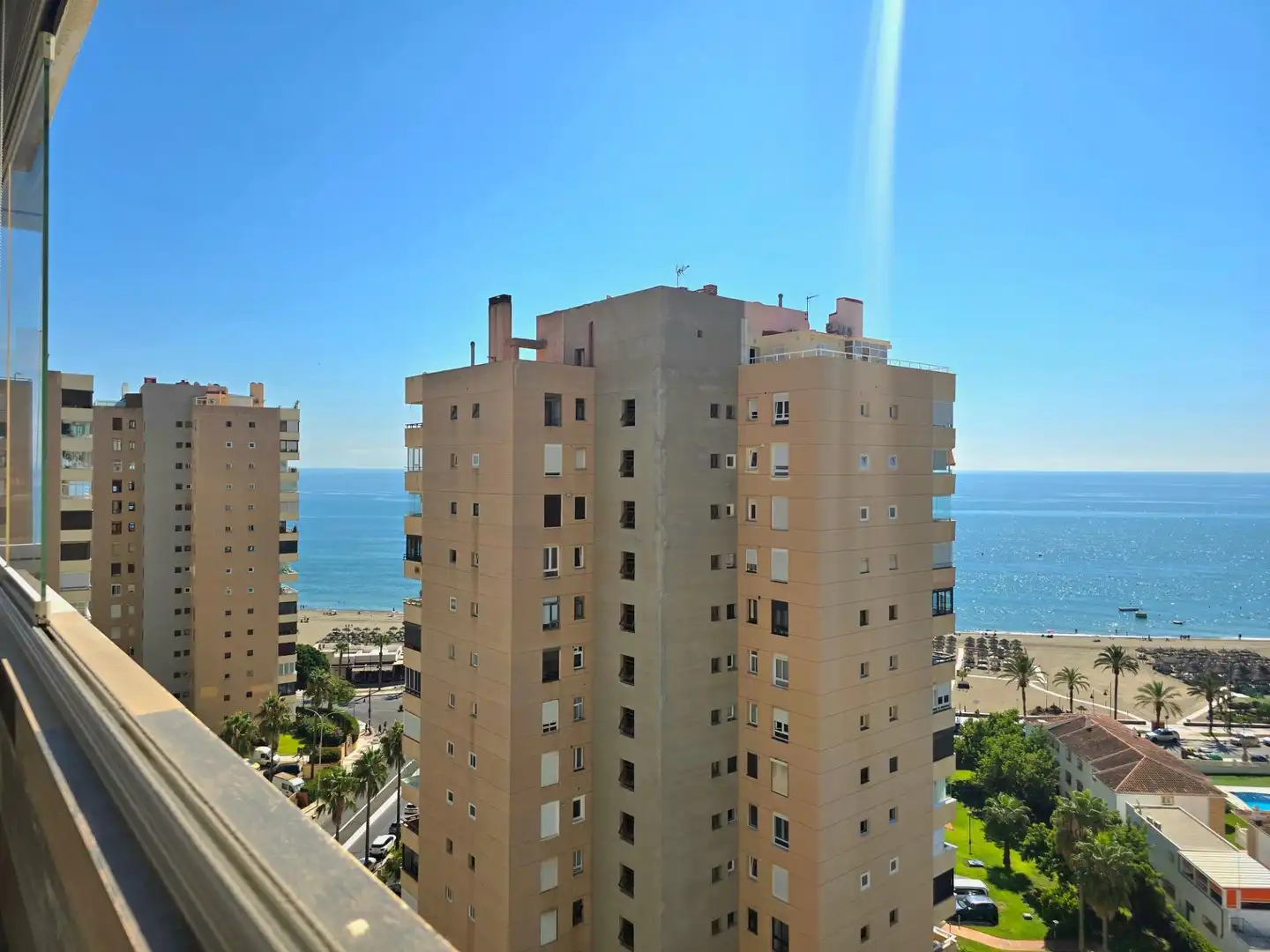 Schlafzimmer von Wohnung zur Miete in Torremolinos mit Klimaanlage, Heizung und Privatgarten