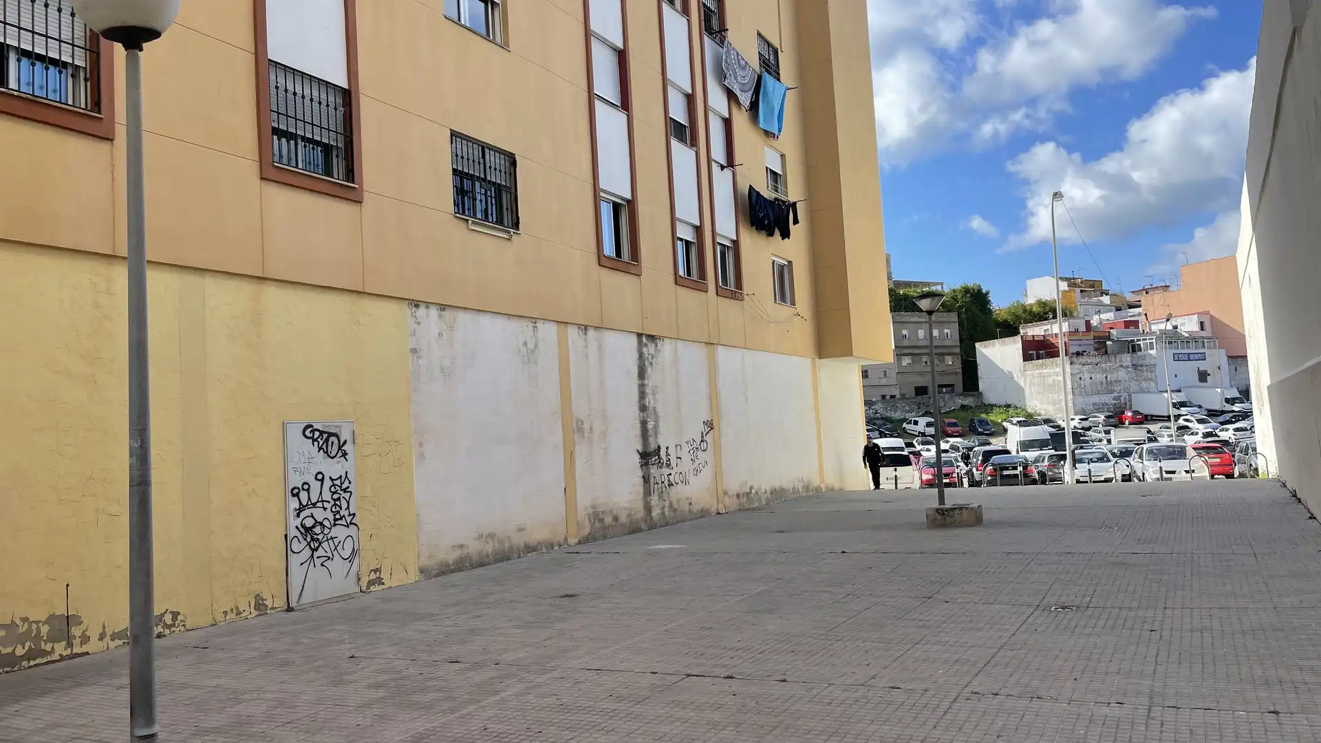 Vista exterior de Local en venta en Algeciras
