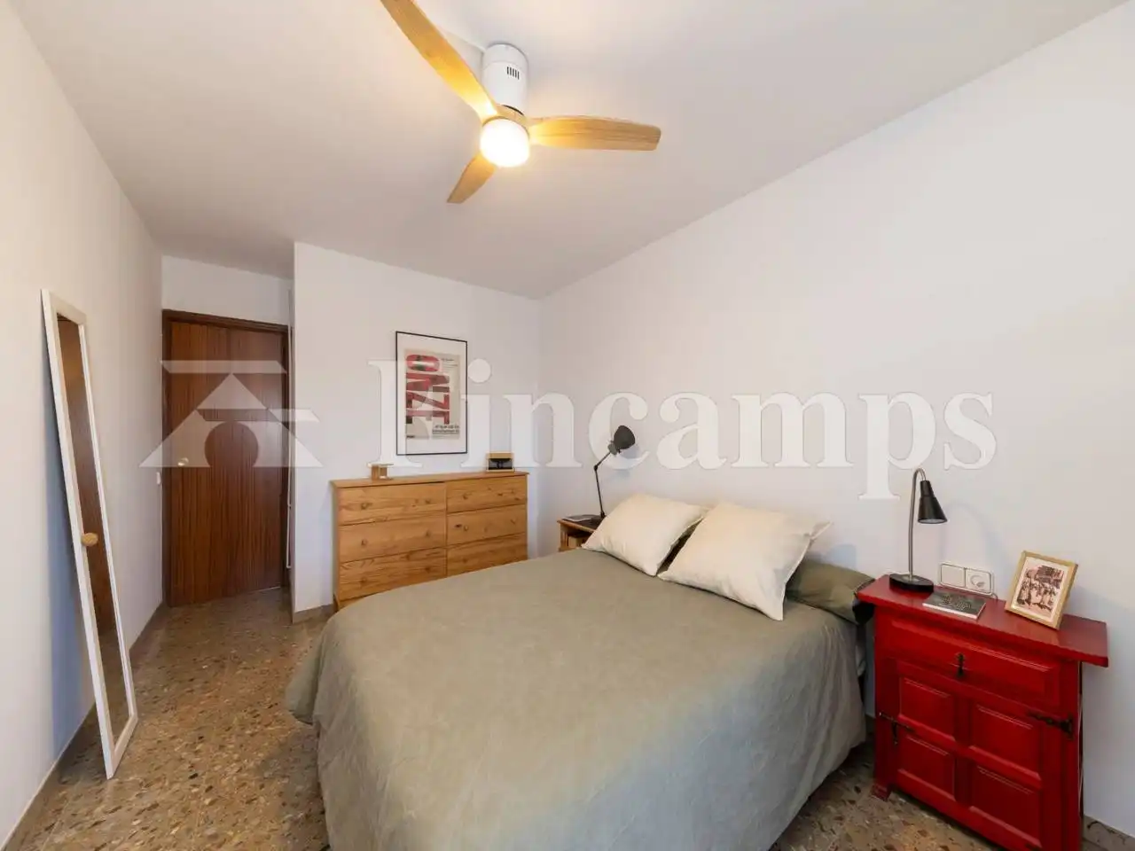 Schlafzimmer von Wohnung zum Verkauf in Sabadell mit Heizung, Terrasse und Balkon
