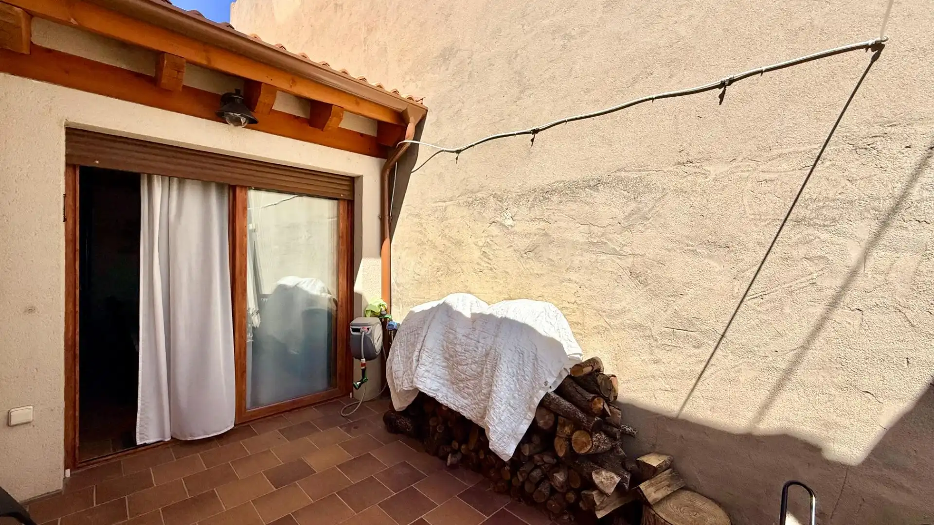 Terraza de Casa o chalet en venta en Cozuelos de Fuentidueña con Alarma