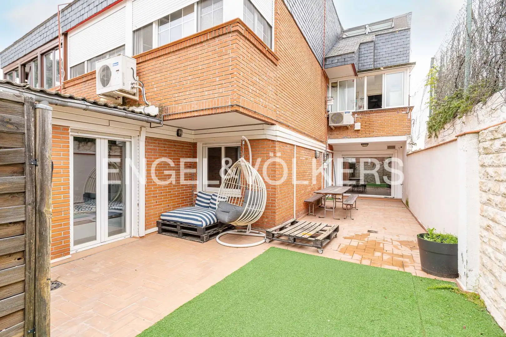 Terrace of Flat for sale in  Madrid Capital  with Air Conditioner, Heating and Parquet flooring