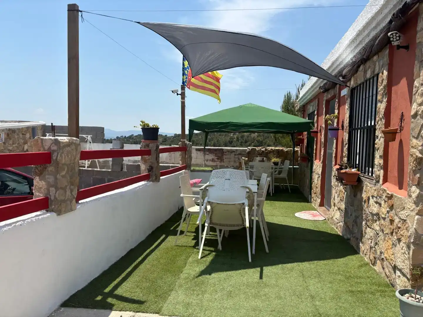Terrassa de Casa o xalet en venda en Casinos