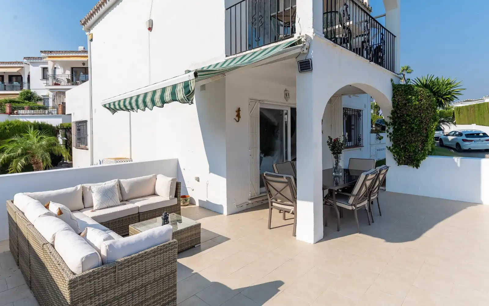 Terraza de Piso en venta en Estepona con Aire acondicionado, Terraza y Amueblado