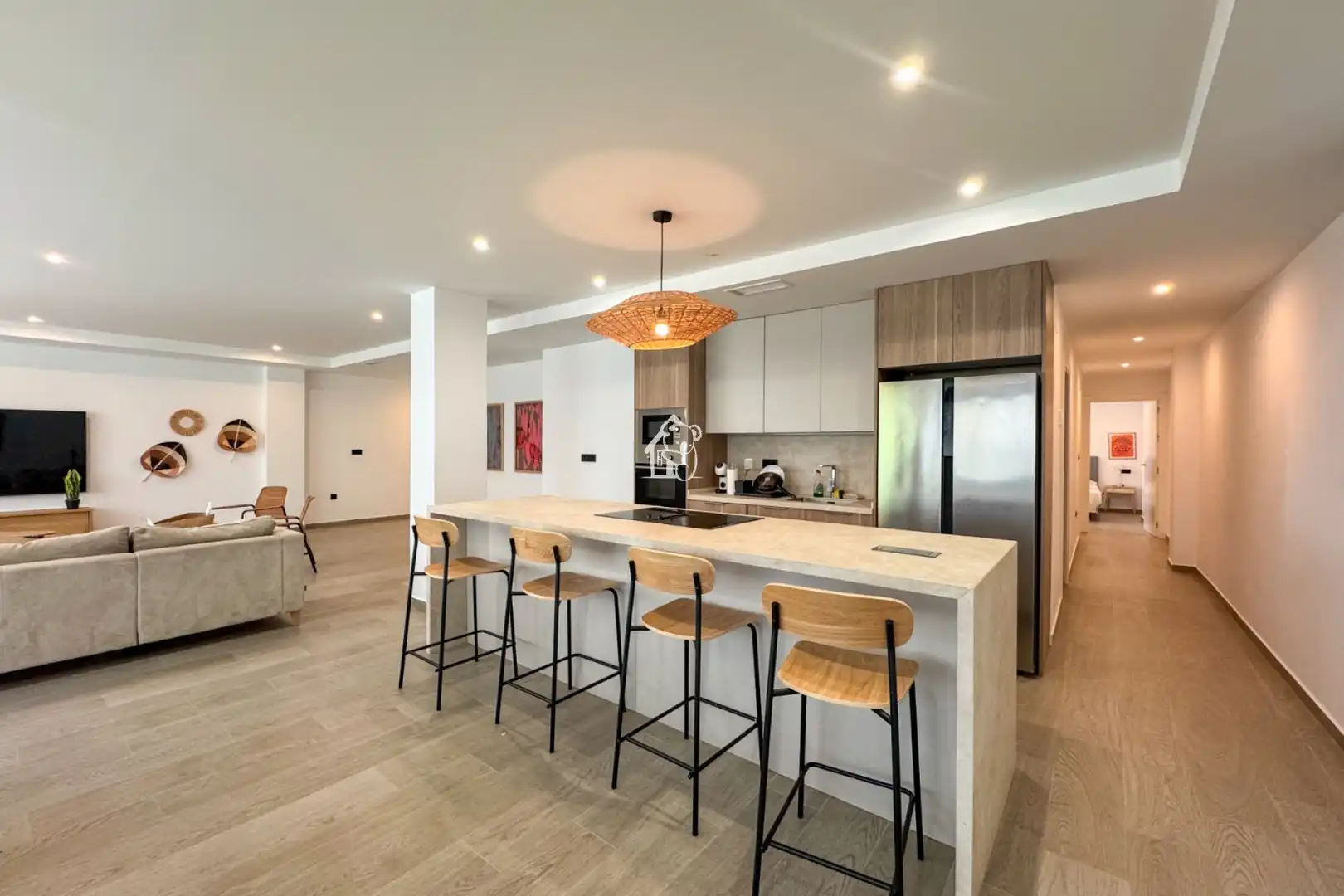 Kitchen of Flat for rent in Torrevieja  with Air Conditioner, Furnished and Oven