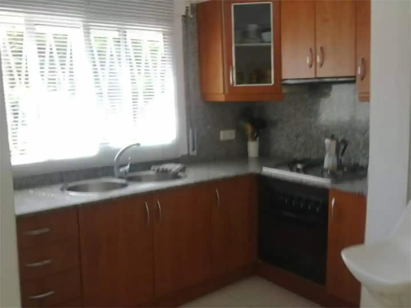 Cuina de Casa o xalet en venda en Peñíscola / Peníscola amb Aire condicionat, Jardí privat i Parquet