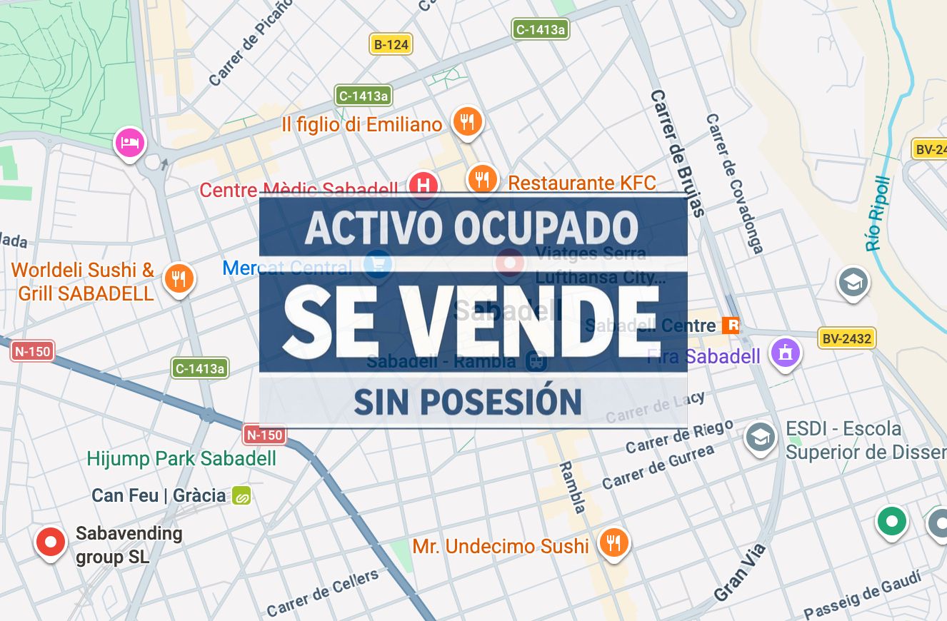 Vista exterior de Piso en venta en Sabadell