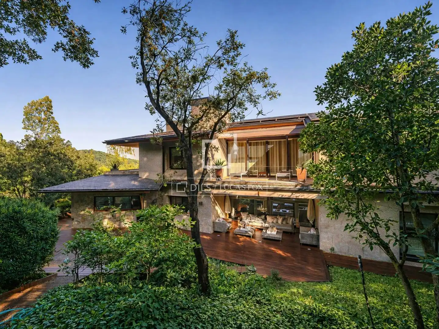 Jardí de Casa o xalet en venda en  Barcelona Capital amb Aire condicionat, Calefacció i Jardí privat
