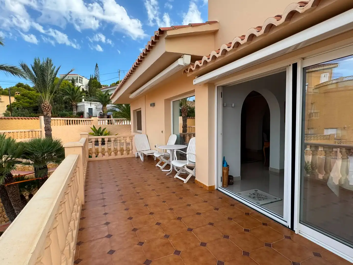Terraza de Casa o chalet en venta en El Campello con Aire acondicionado, Calefacción y Jardín privado
