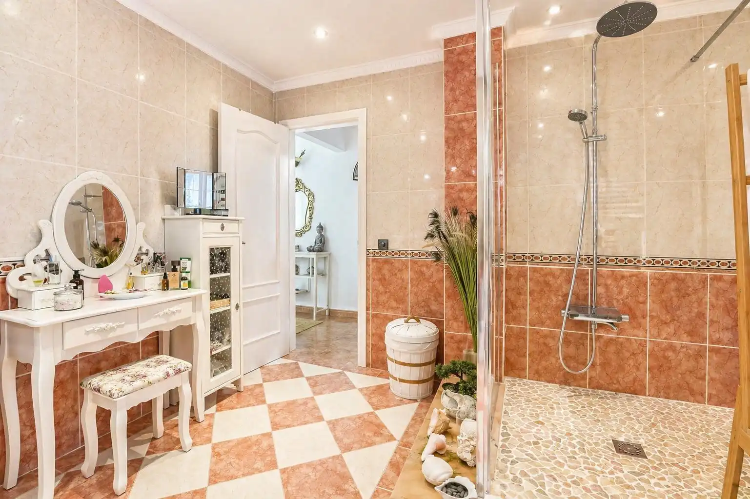 Baño de Casa o chalet en venta en Mont-roig del Camp con Aire acondicionado, Calefacción y Jardín privado