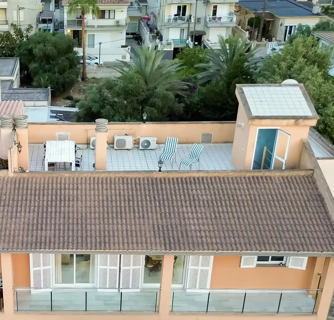 Terrasse von Dachboden zum Verkauf in Santa Margalida mit Klimaanlage, Terrasse und Möbliert