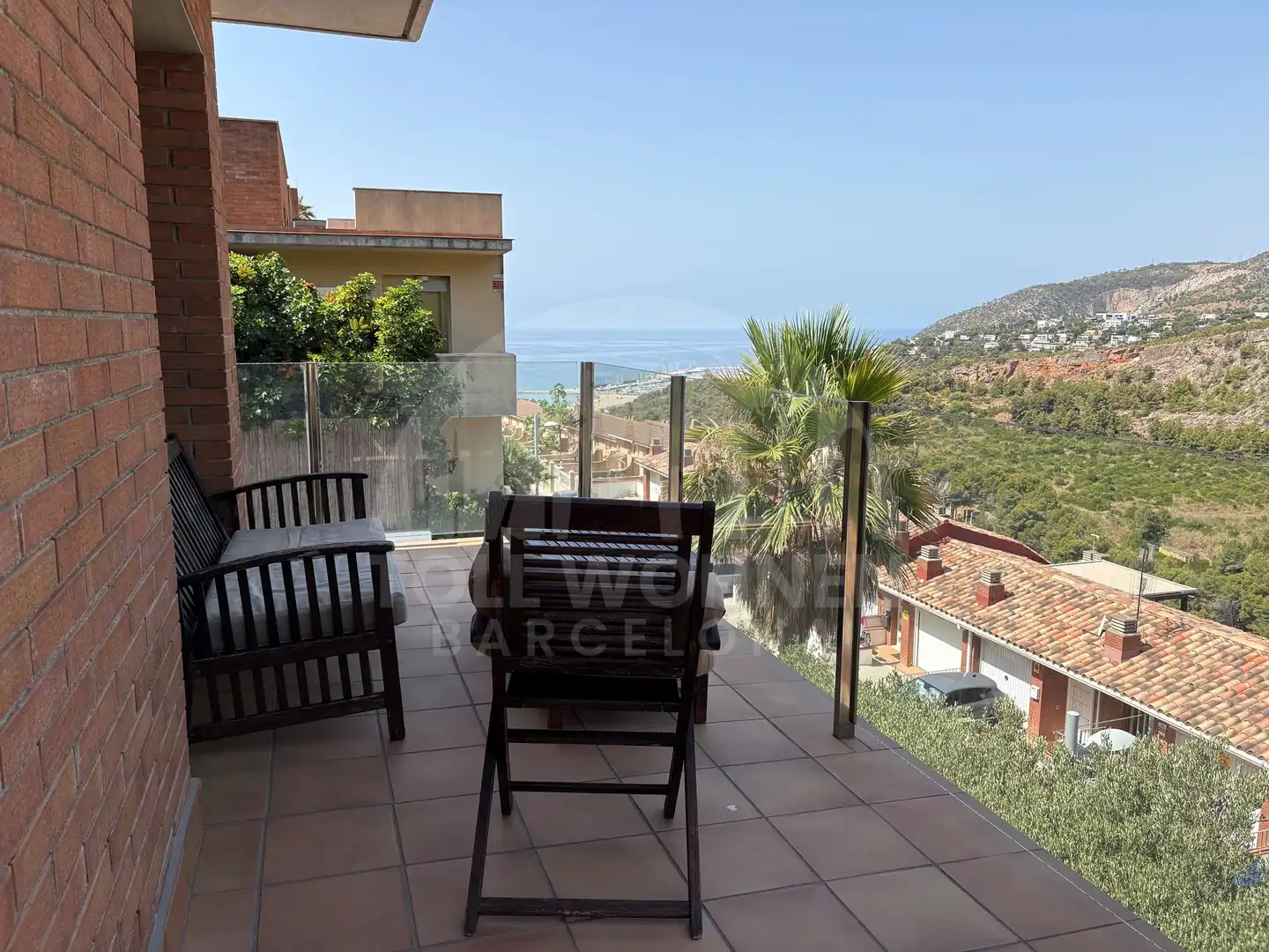Terrace of Detached homes for sale in Castelldefels  with Air Conditioner, Heating and Terrace