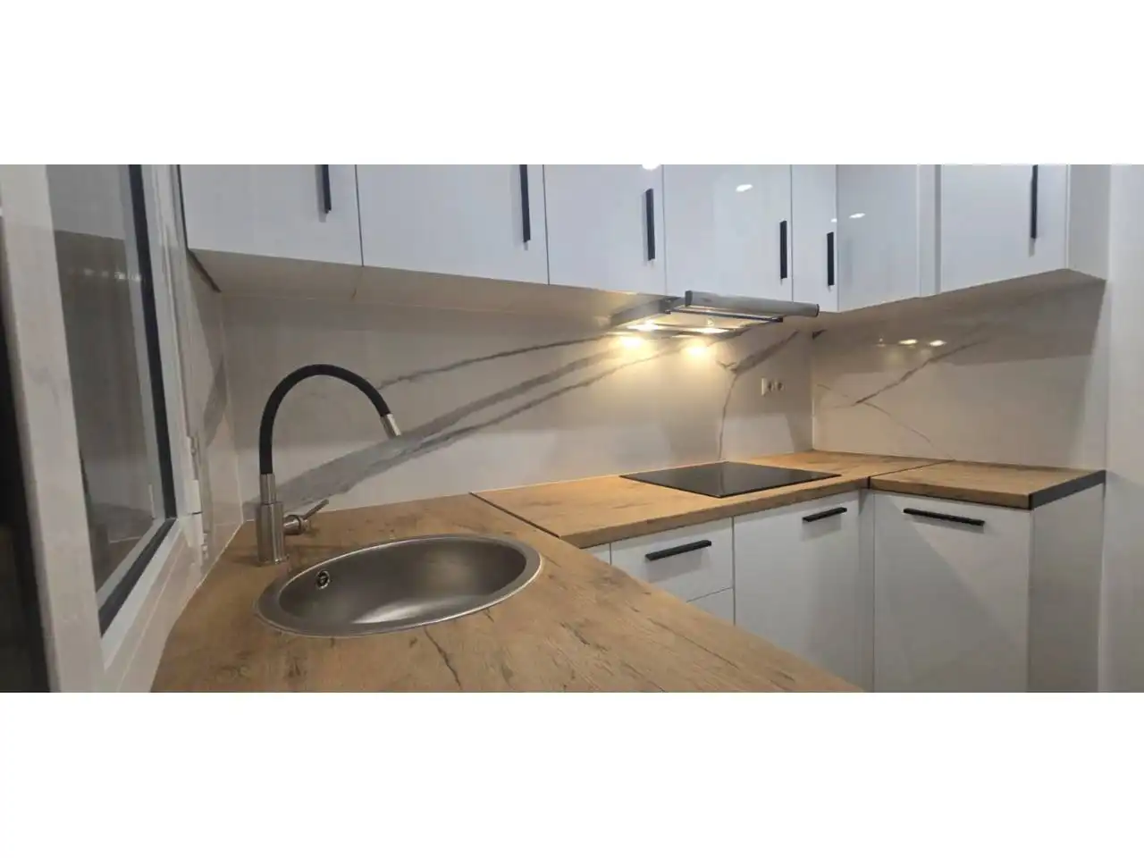 Kitchen of Attic for sale in Rubí  with Heating, Parquet flooring and Balcony