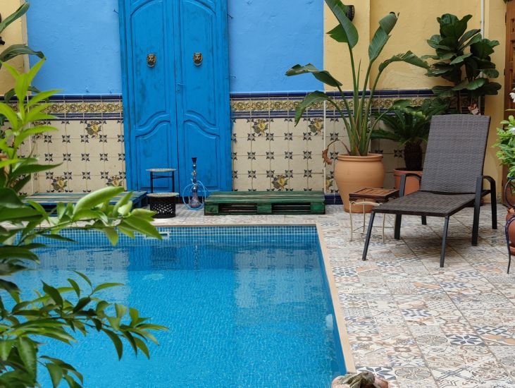 Swimming pool of Country house for sale in Sanet y Negrals  with Terrace, Storage room and Swimming Pool