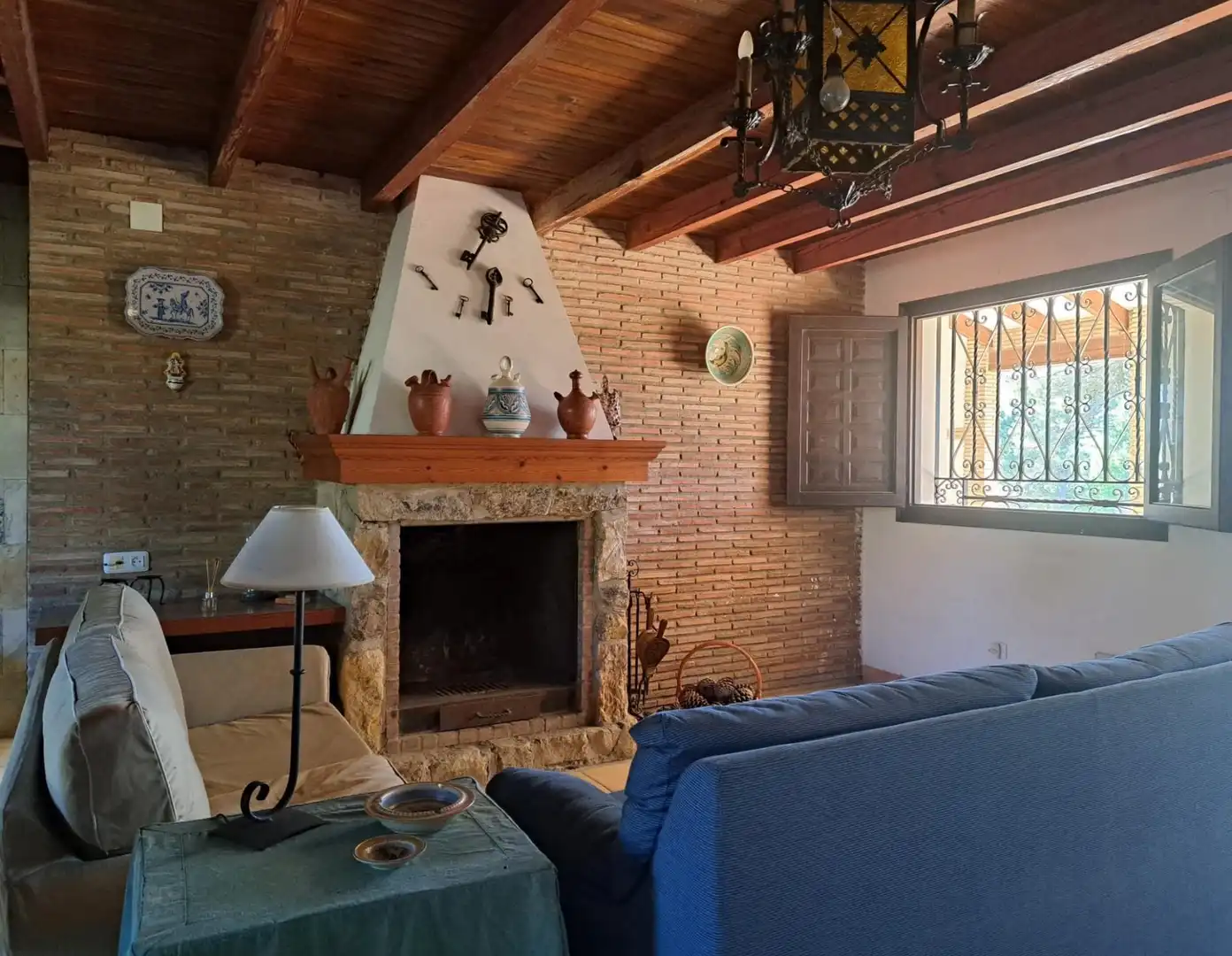 Living room of Country homes for sale in Cortes de Pallás  with Heating and Swimming Pool