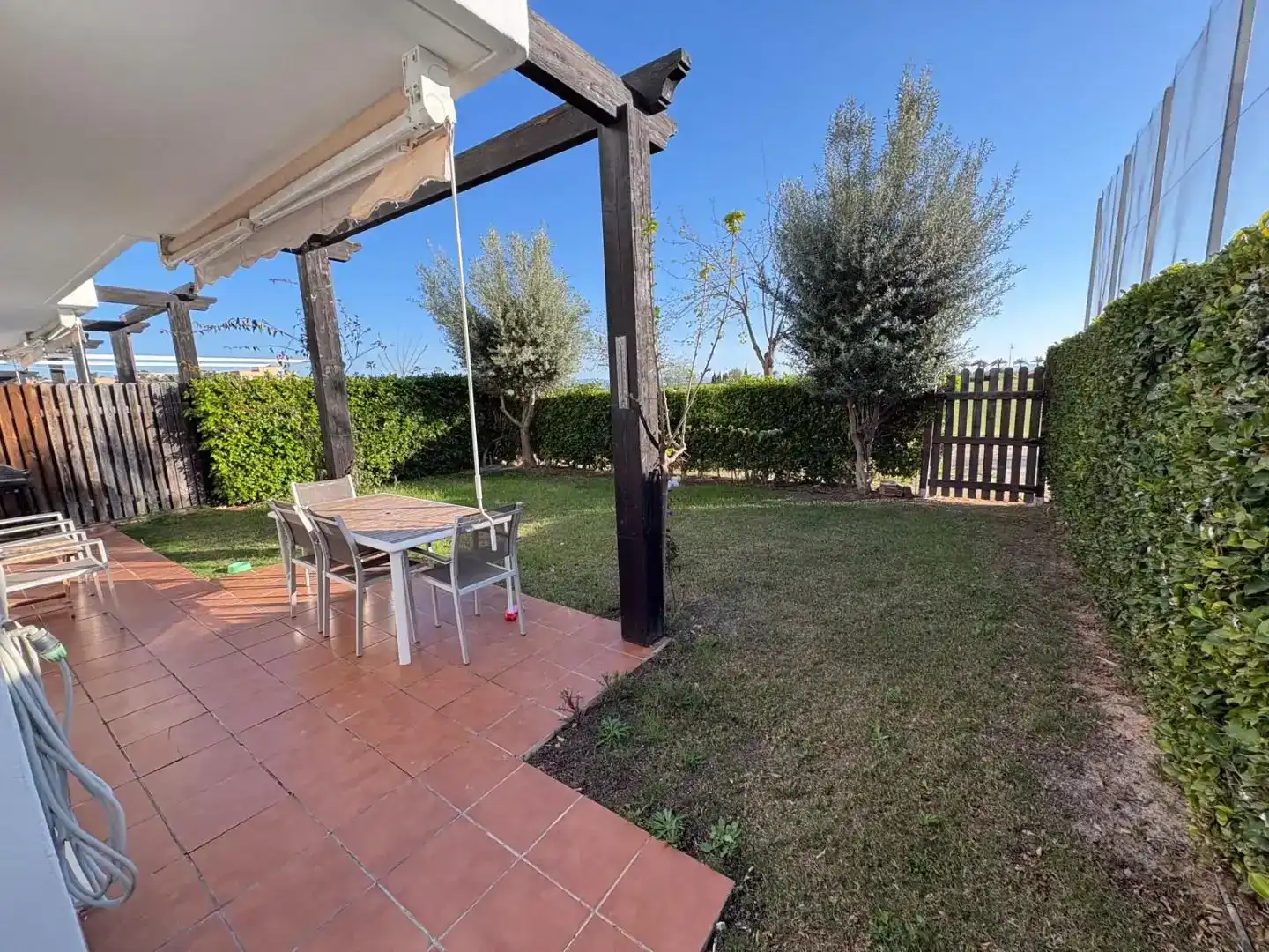 Jardí de Apartament de lloguer en Torre-Pacheco amb Aire condicionat, Jardí privat i Moblat