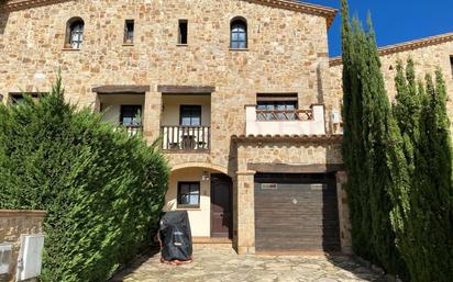 Exterior view of Single-family semi-detached for sale in Castell-Platja d'Aro