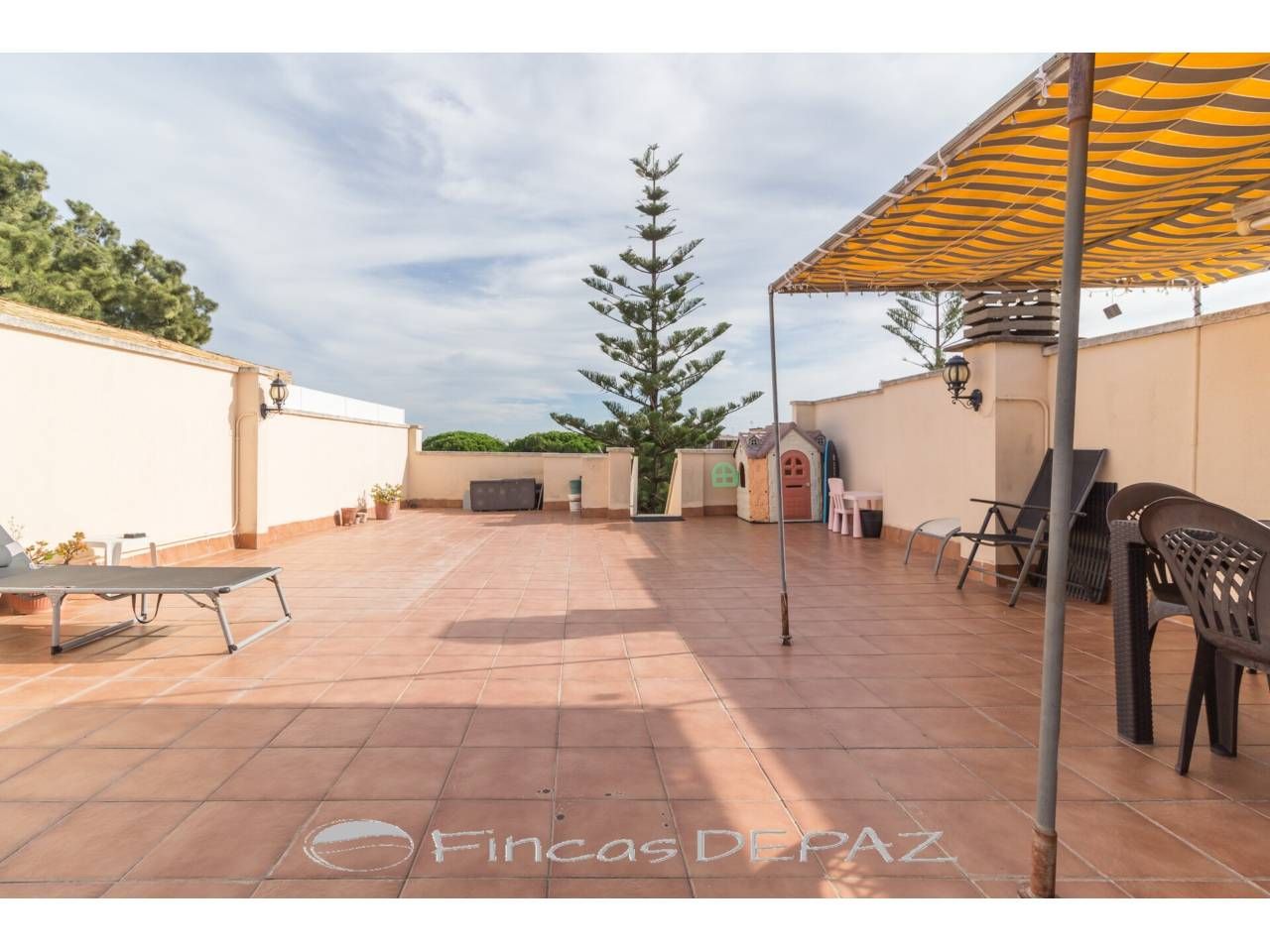 Terrace of Apartment for sale in Castelldefels  with Air Conditioner, Heating and Parquet flooring