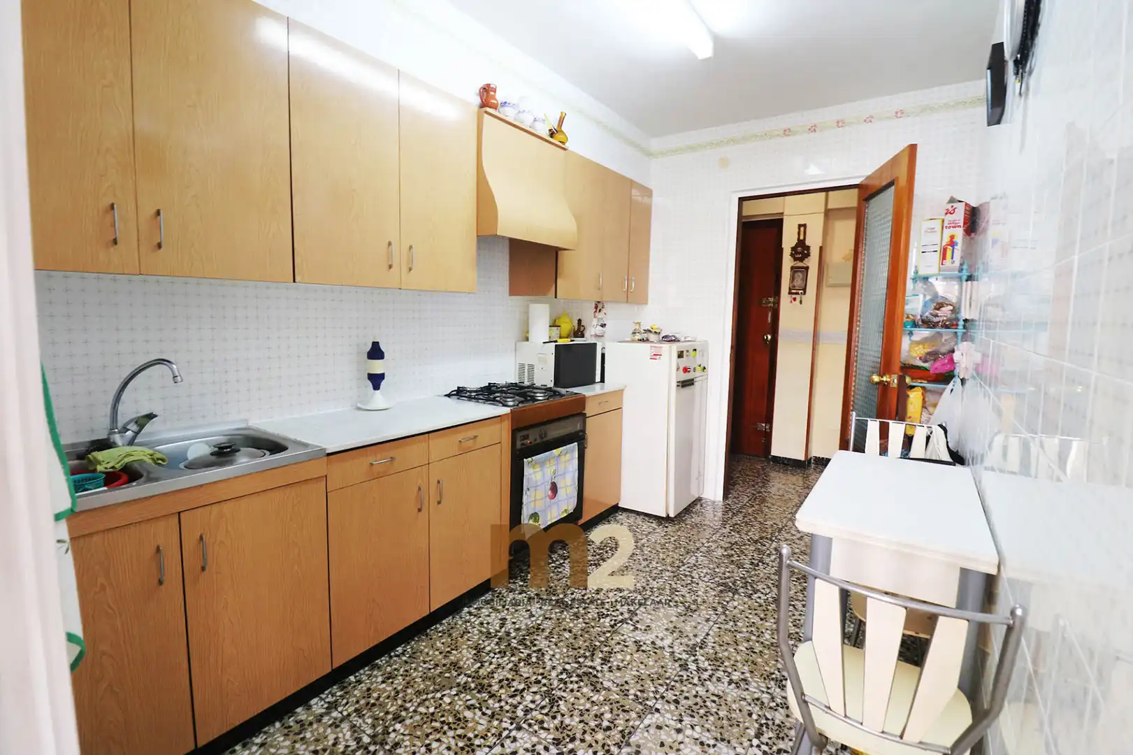 Cuina de Apartament en venda en Guardamar del Segura amb Aire condicionat, Terrassa i Moblat