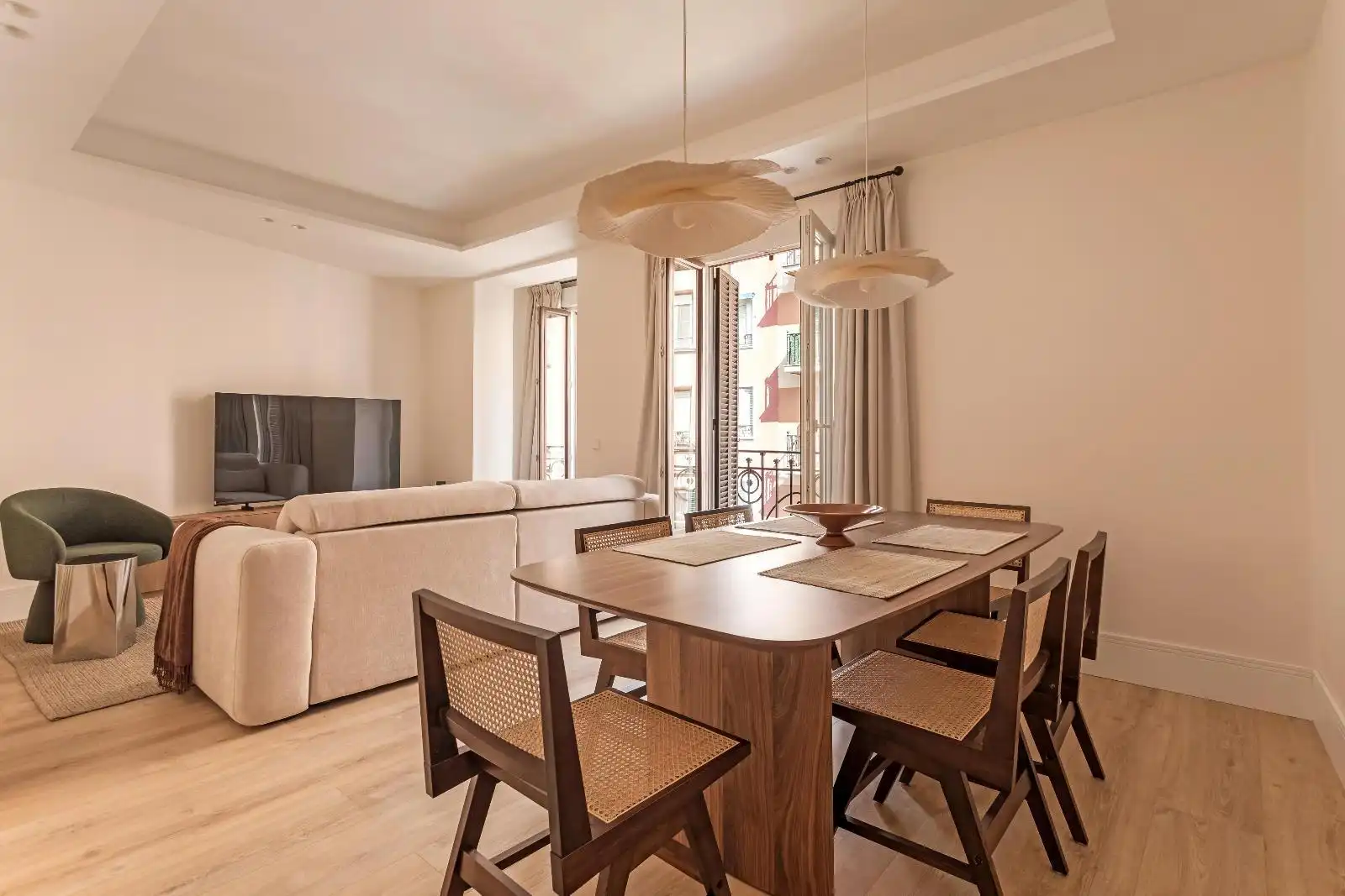 Esszimmer von Wohnungen zur Miete in Barrio de Salamanca