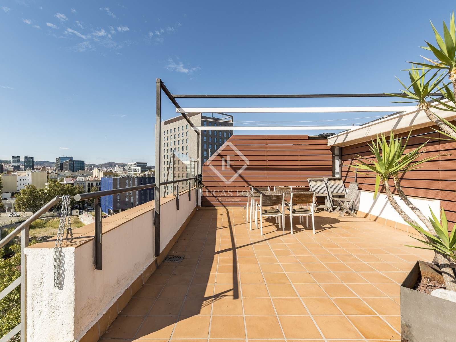 Terrassa de Àtic en venda en  Barcelona Capital amb Aire condicionat, Terrassa i Balcó