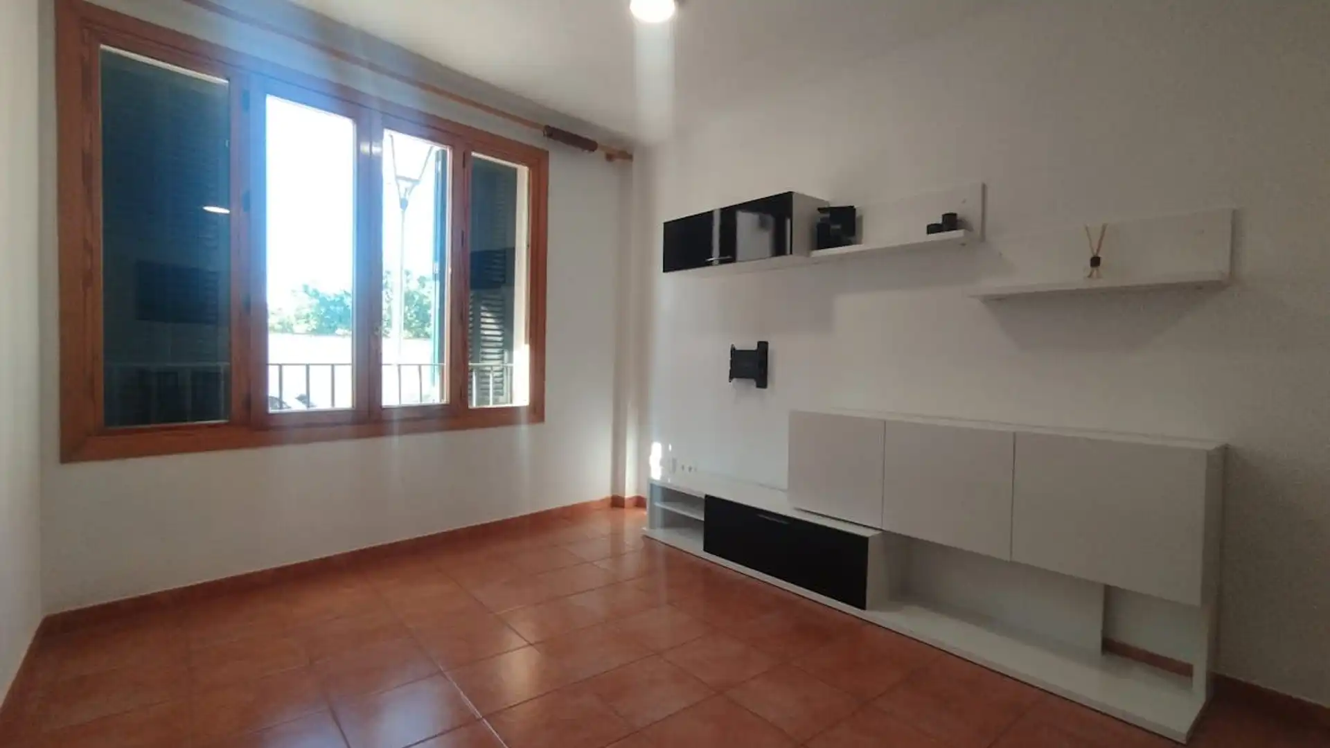 Wohnzimmer von Wohnung zur Miete in Porreres mit Klimaanlage, Heizung und Privatgarten