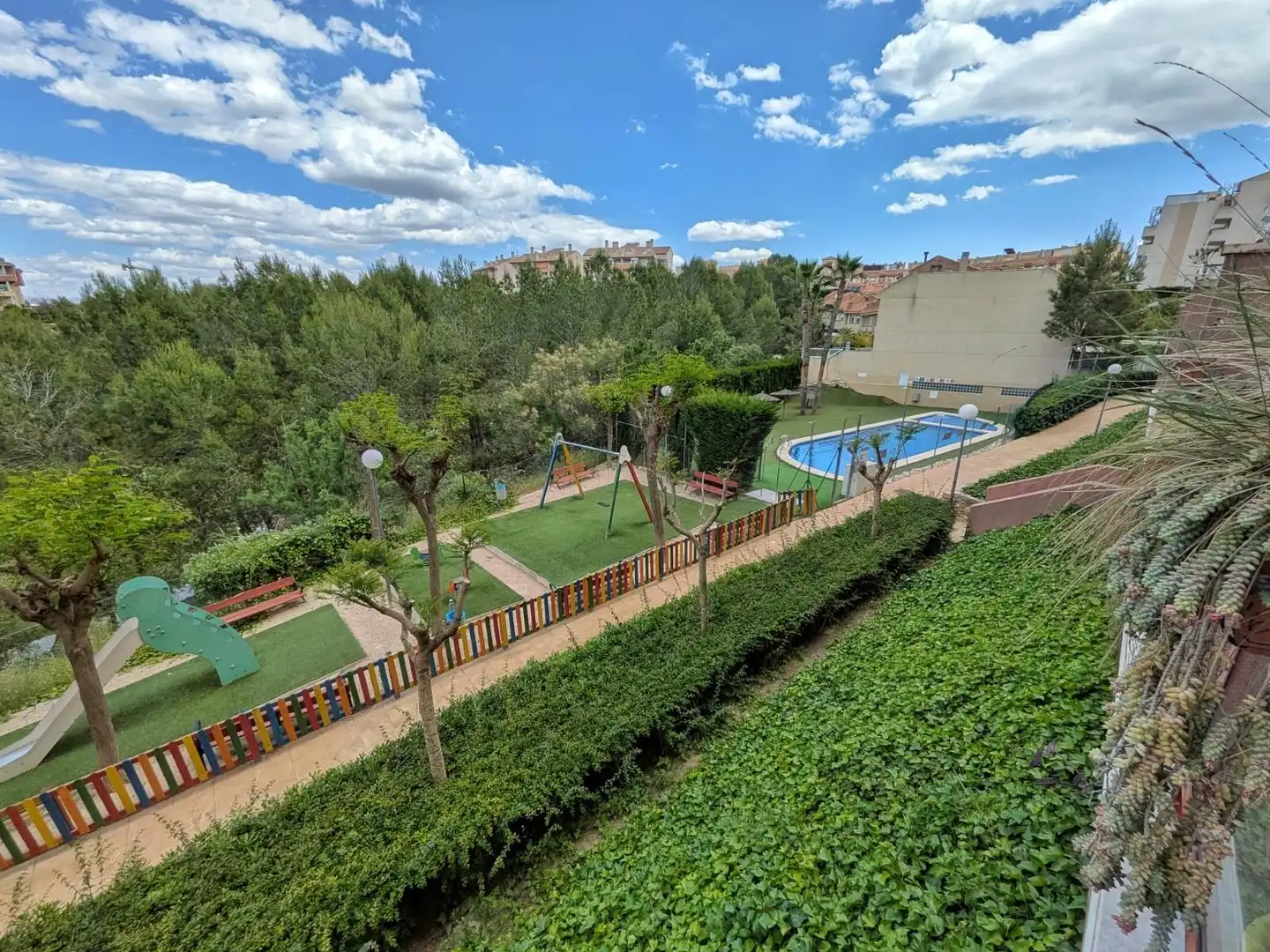Swimming pool of Flat for sale in Molina de Segura  with Air Conditioner, Heating and Private garden