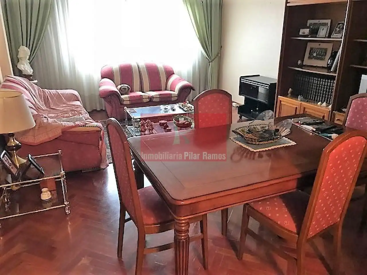 Wohnzimmer von Wohnung zum Verkauf in San Andrés del Rabanedo mit Heizung, Parkett und Terrasse