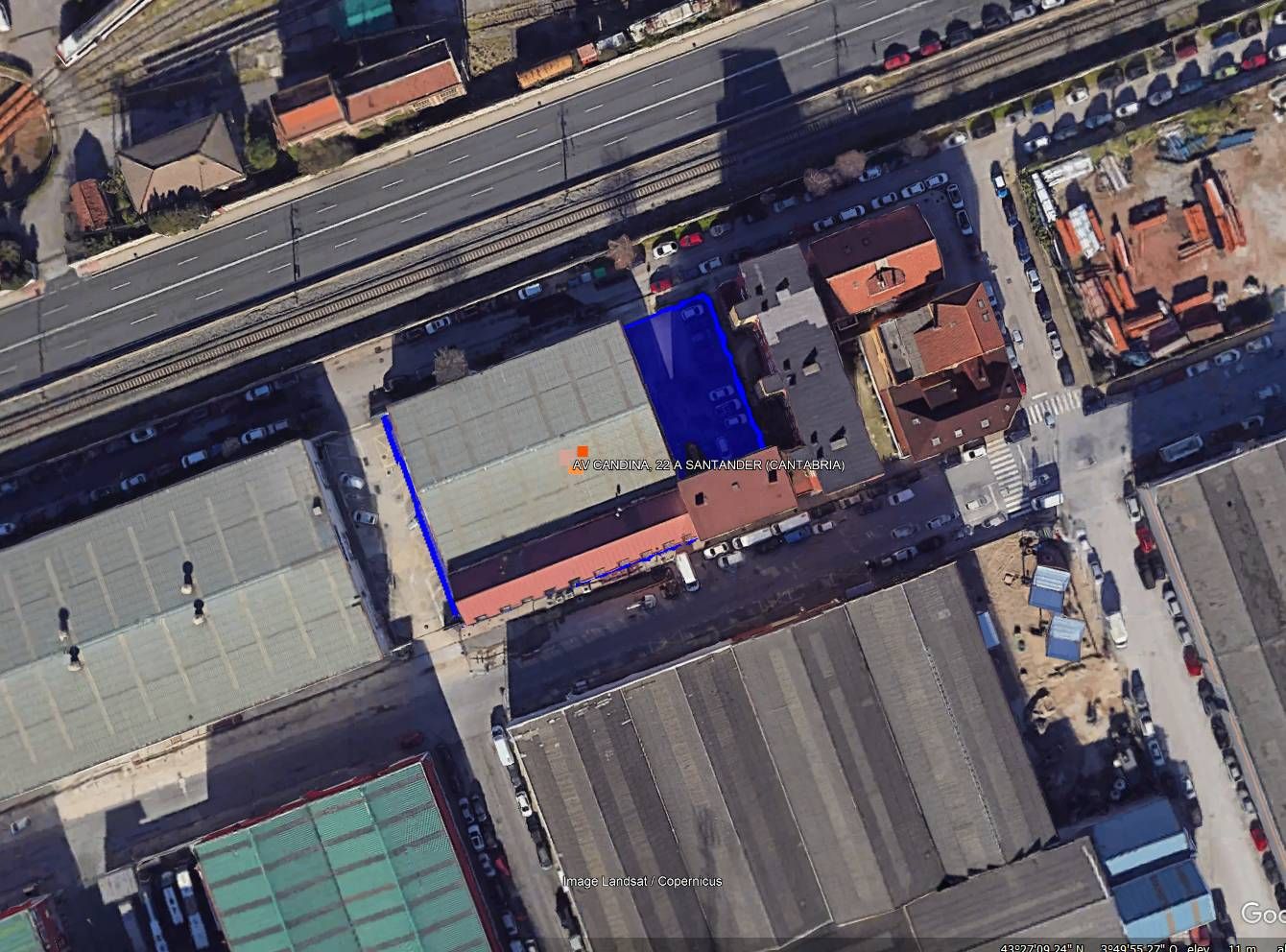 Exterior view of Land for sale in Santander