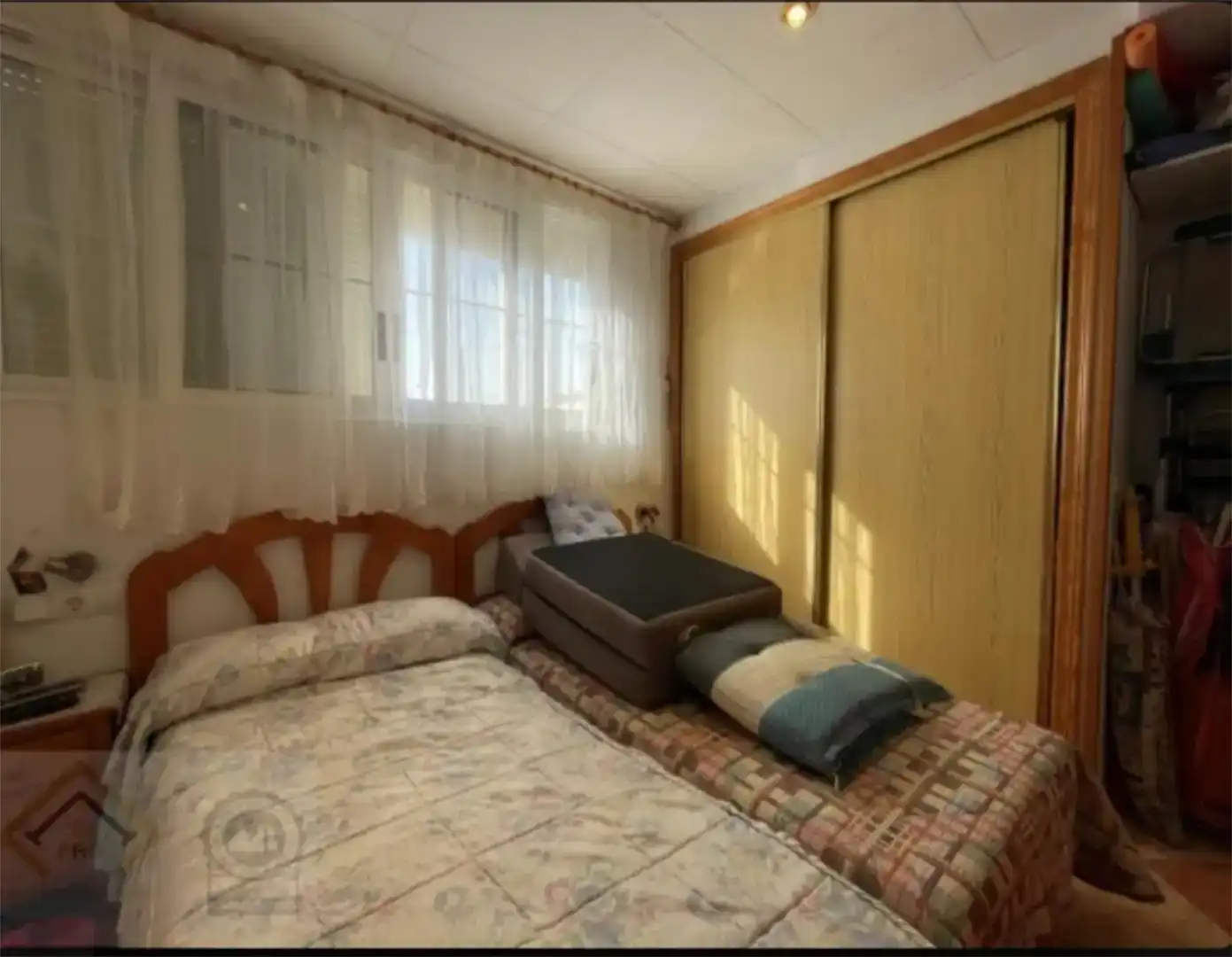 Bedroom of Flat for sale in Benidorm  with Air Conditioner and Balcony