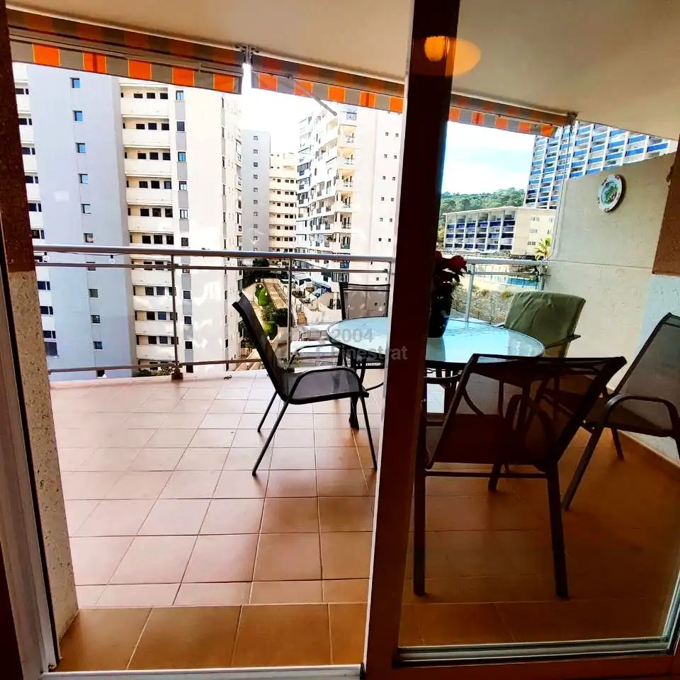 Terrasse von Wohnung zum Verkauf in Villajoyosa / La Vila Joiosa mit Klimaanlage, Terrasse und Abstellraum