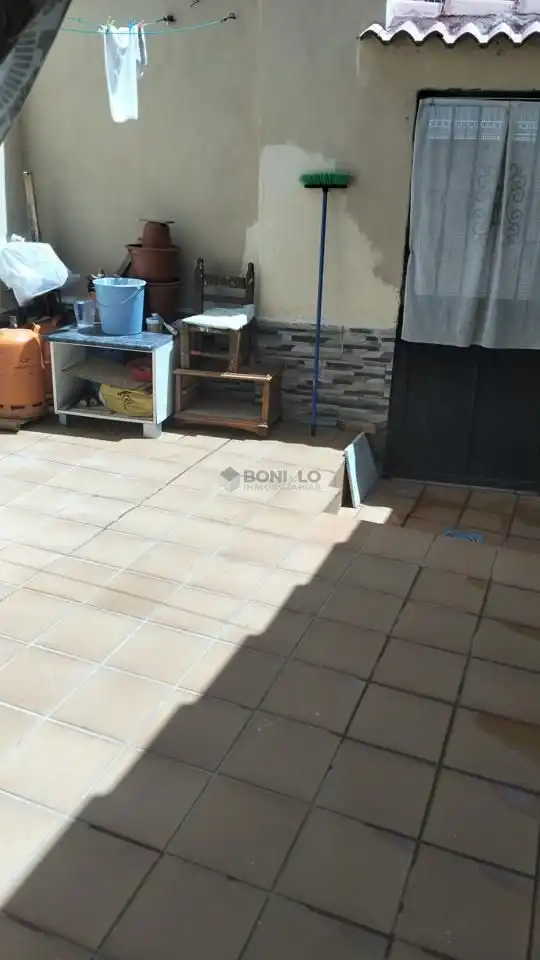 Terrasse von Einfamilien-Reihenhaus zum Verkauf in Utrillas mit Klimaanlage, Heizung und Möbliert