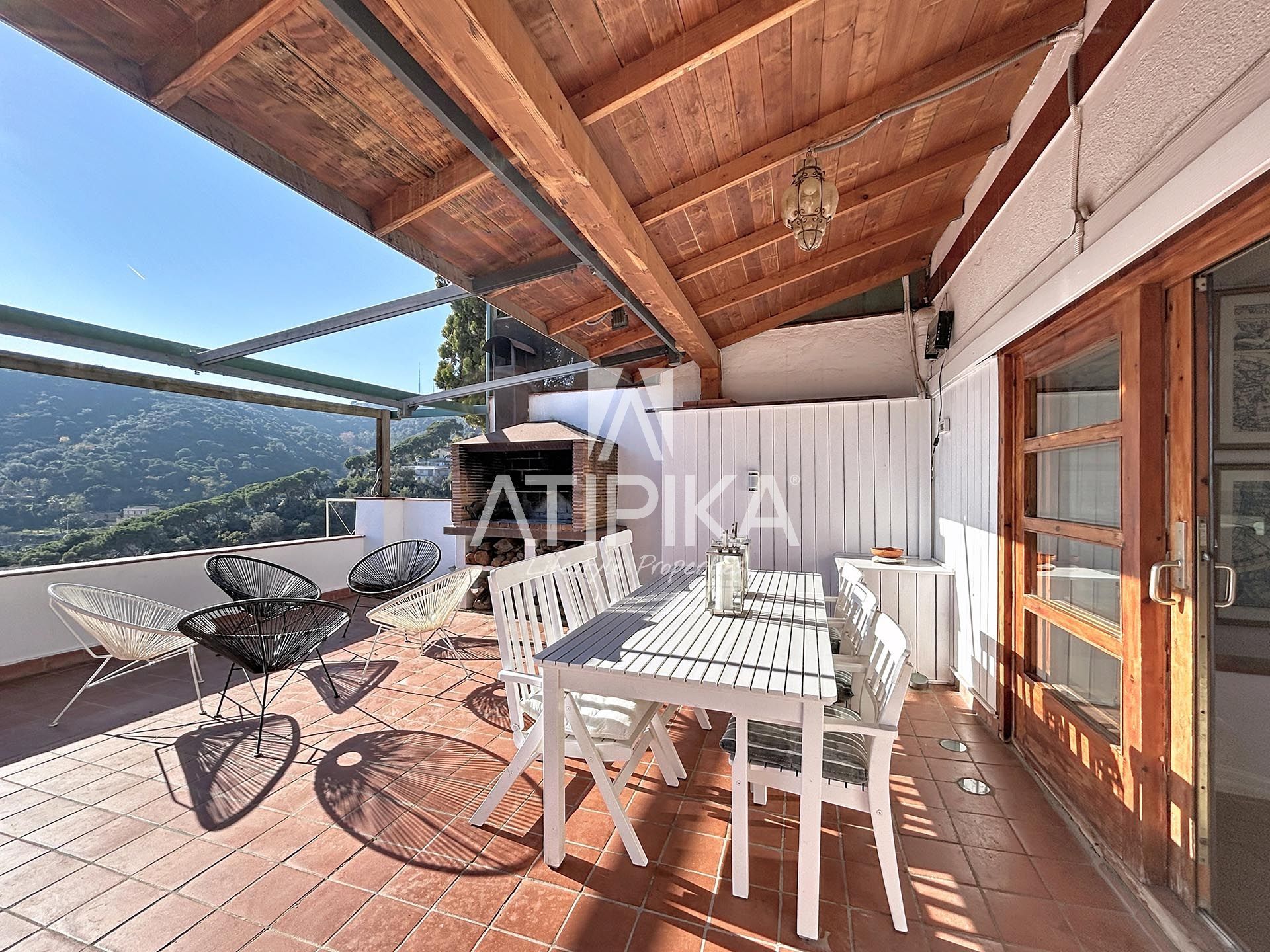 Terrassa de Casa o xalet de lloguer en  Barcelona Capital amb Aire condicionat, Calefacció i Terrassa