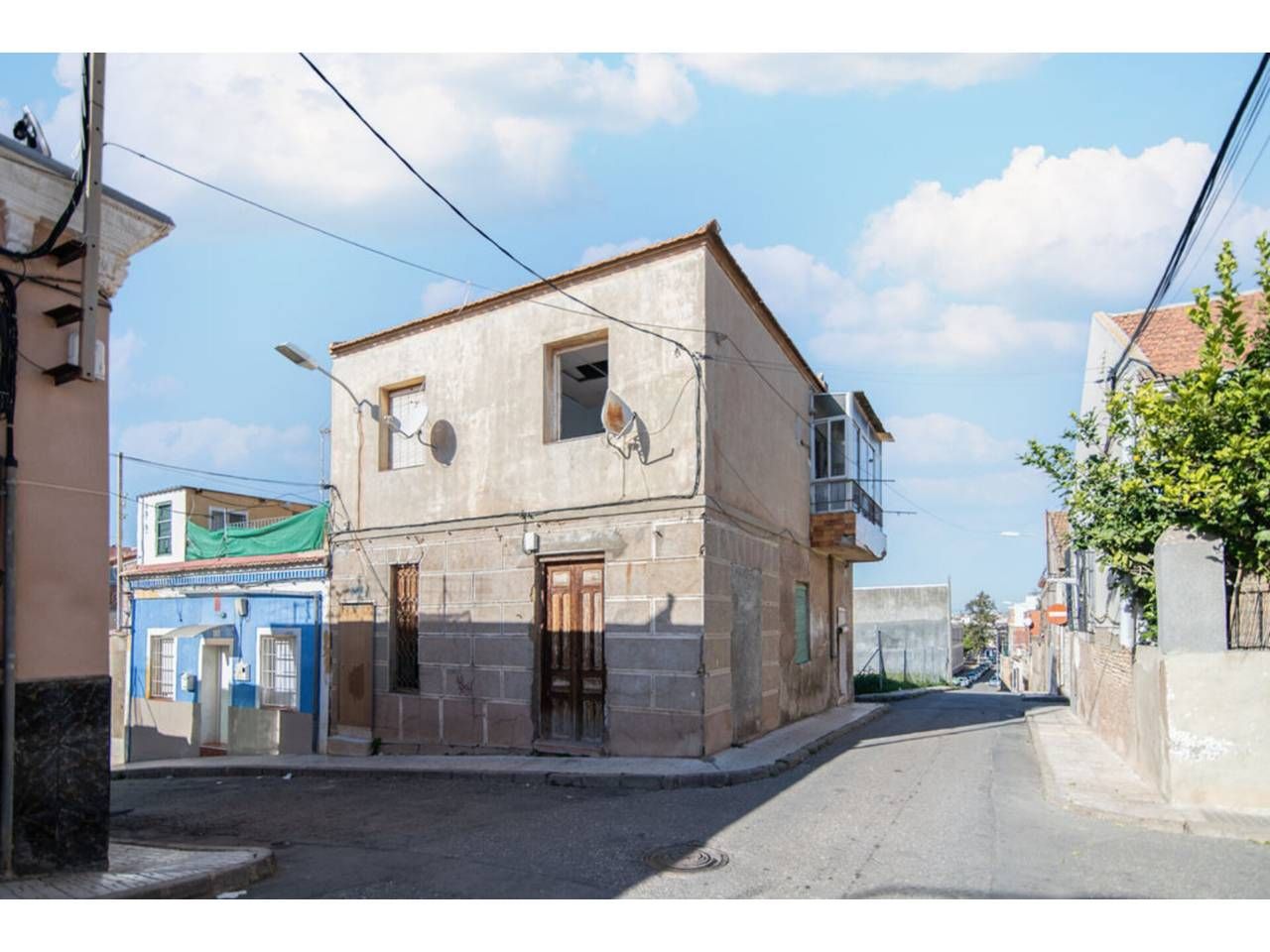 Vista exterior de Casa adosada en venta en Cartagena