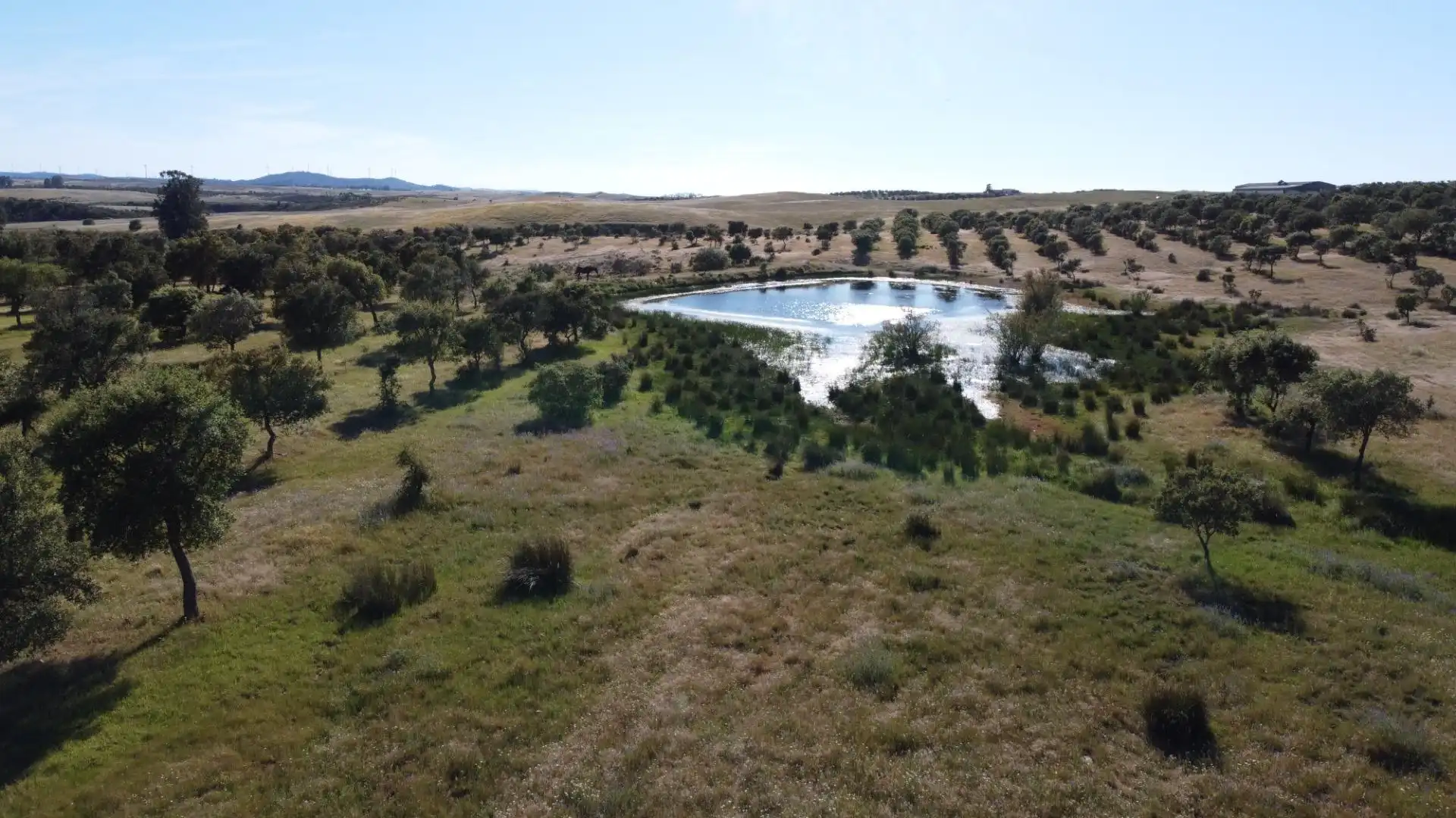Finca rústica en venda en Puebla de Guzmán amb Jardí privat i Moblat