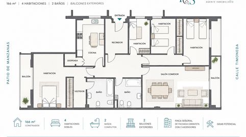 Foto 4 de Piso en venta en Carrer de Timoneda, Arrancapins, Valencia Capital
