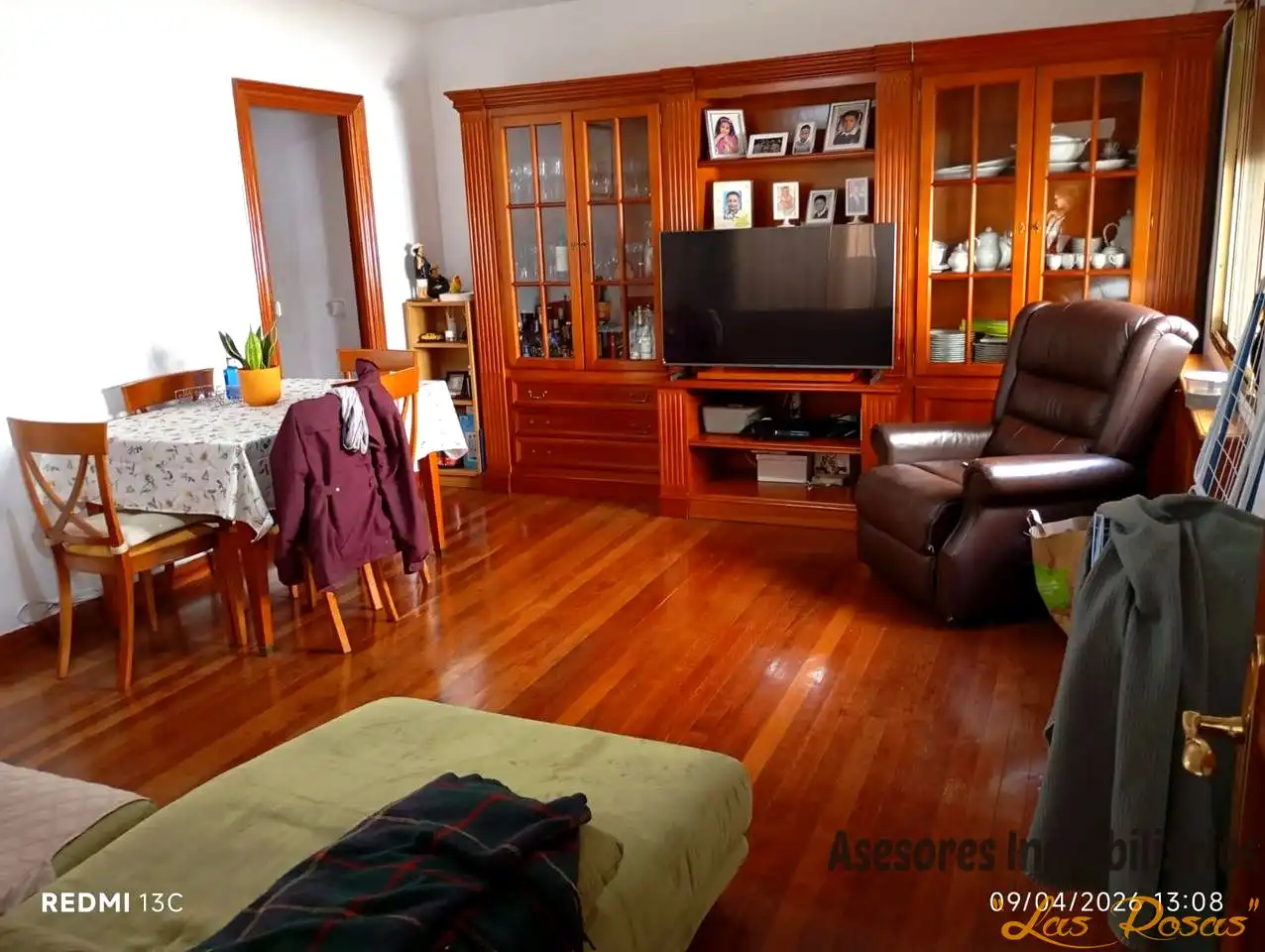 Sala d'estar de Pis en venda en Madrid amb Aire condicionat, Calefacció i Parquet