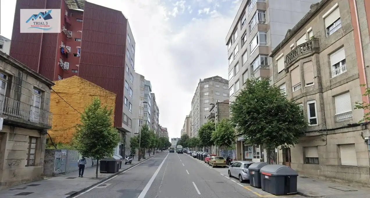 Vista exterior de Piso en venta en Vigo 